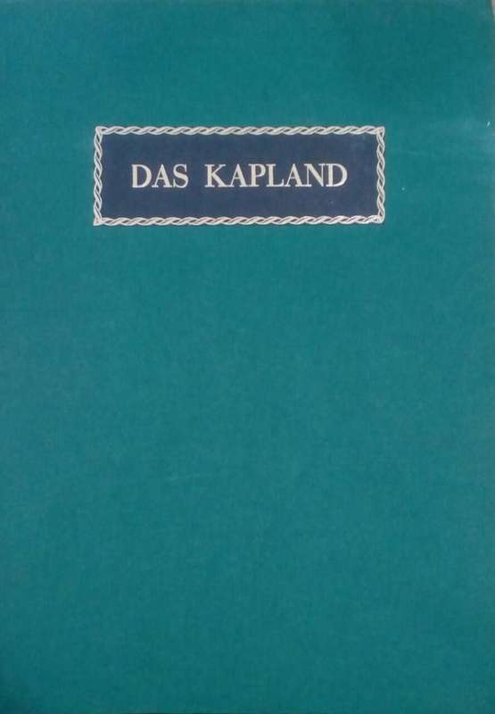 Das Kapland - Marloth, Rudolph