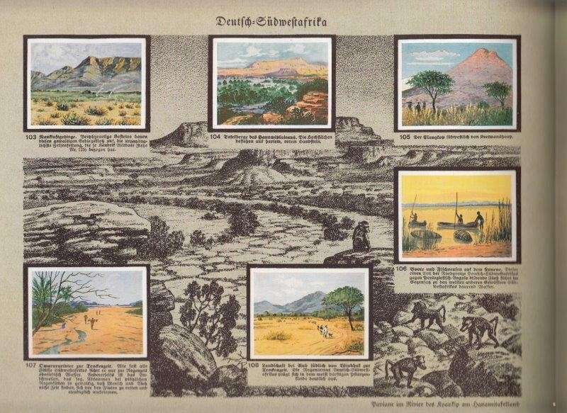 Deutsche Kolonien - Zigarettenalbum - Cigaretten-Bilderdienst