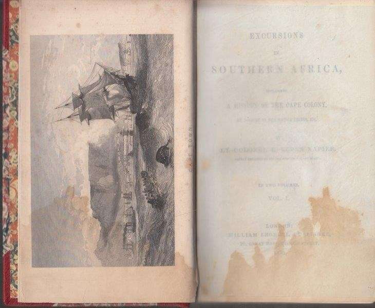 Excursions in Southern Africa 2 Vols - Napier, Lt-Clonel E. Elers