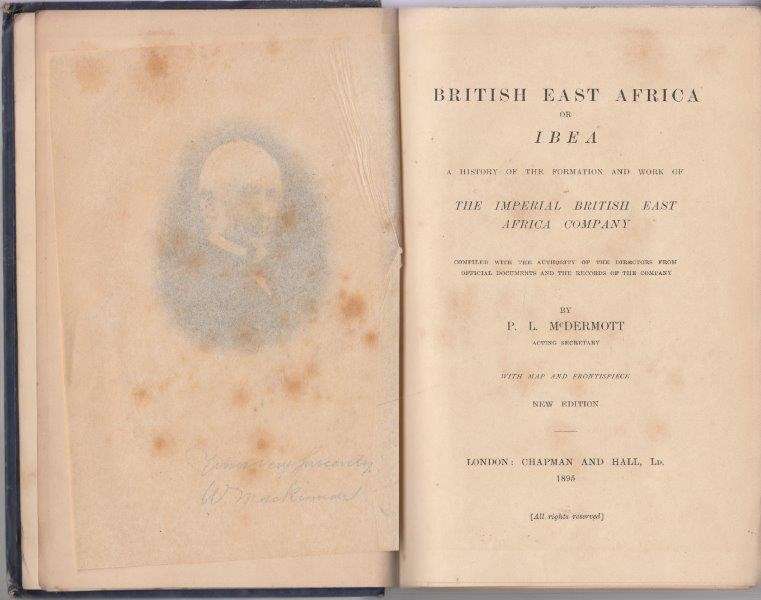 British East Africa, Or, Ibea - McDermott, P. L.