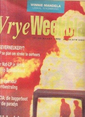 Vrye Weekblad No. 214 19-25 Maart 1993 - Vrye Weekblad