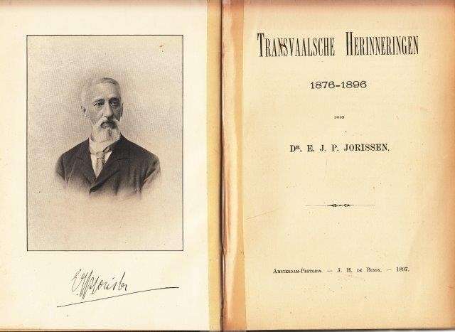 Transvaalsche Herinneringen 1876 - 1896 - Jorissen, E. J. P.