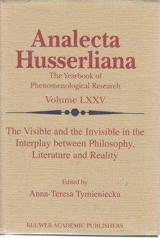 Analecta Husserliana - The Yearbook of Phenoneological Research Vol. LXXV - Tymieniecka, Anna-Teresa