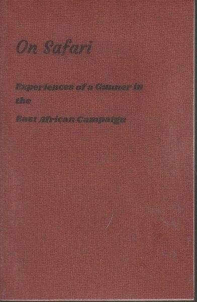 On Safari - Cooper, F. H. ( F. C.)
