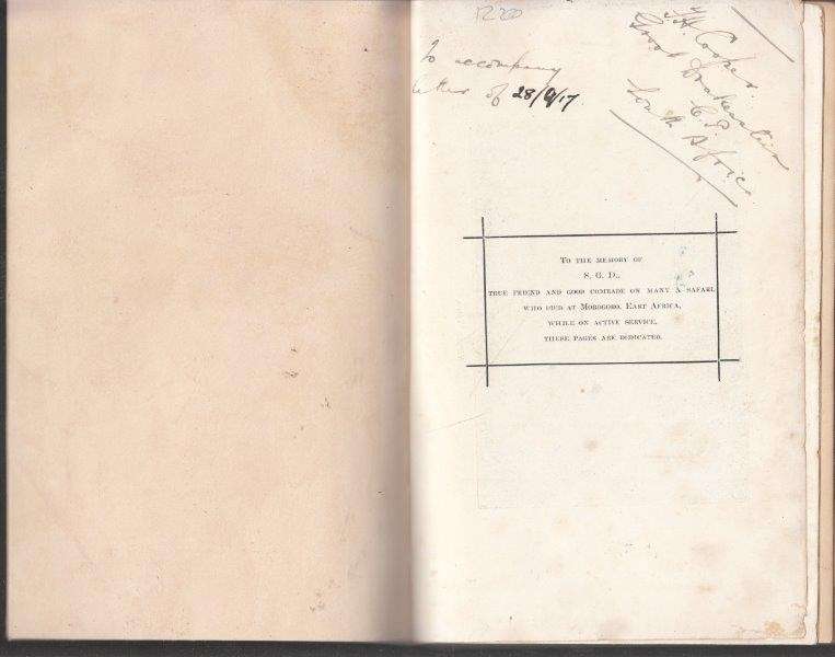 On Safari - Cooper, F. H. ( F. C.)