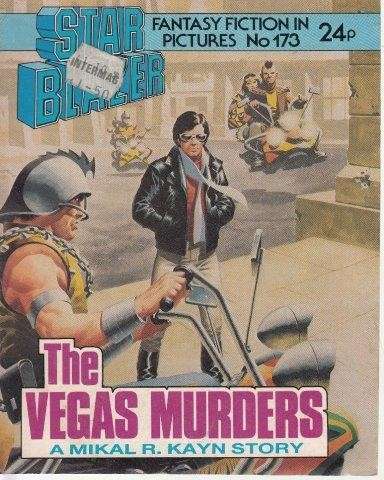 Starblazer Space Fiction in Pictures No. 173 The Vegas Murders - Starblazer