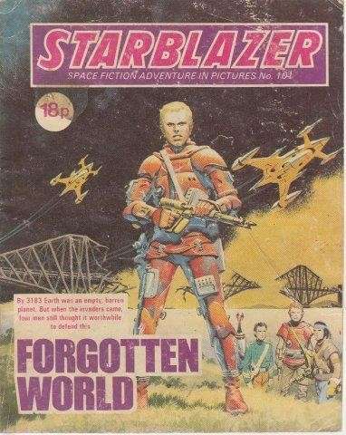 Starblazer Space Fiction in Pictures No. 101 Forgotten World - Starblazer
