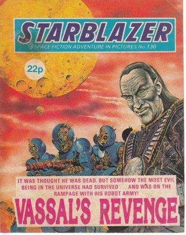 Starblazer Space Fiction in Pictures No. 130 Vassal's Revenge - Starblazer