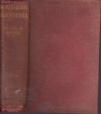 Southern Rhodesia - Hone, Percy Frederick