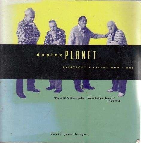 Duplex Planet - Greenberger, David