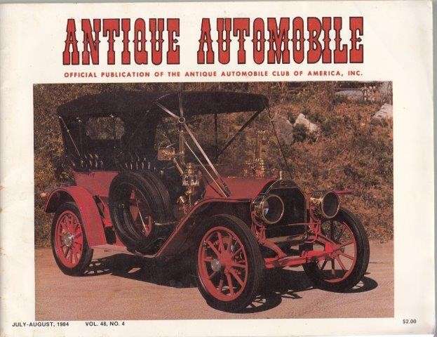 Antique Automobile - Jul-Aug 1984 Vol. 48 No. 10 - Bomgardner, William E.