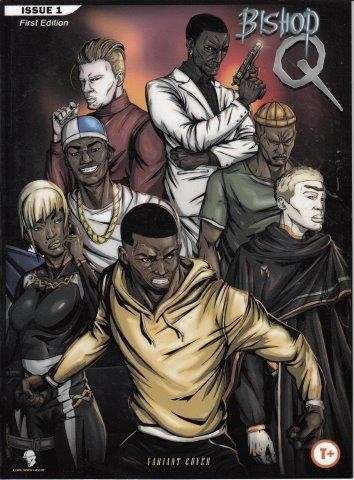 Bishop Q (Variant Cover) - Issue 1 Past Forward - Kane, Motlatsi