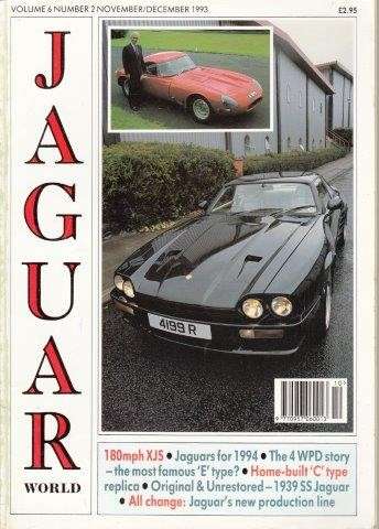 Jaguar World Volume 6 Number 2 November/December 1993 - Skilleter, Paul