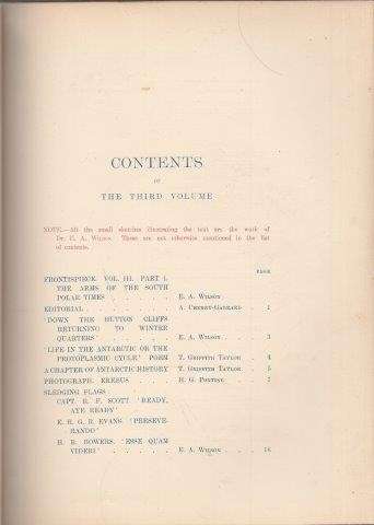 The South Polar Times: Volume III, April to October 1911 (limited to 350 copies)