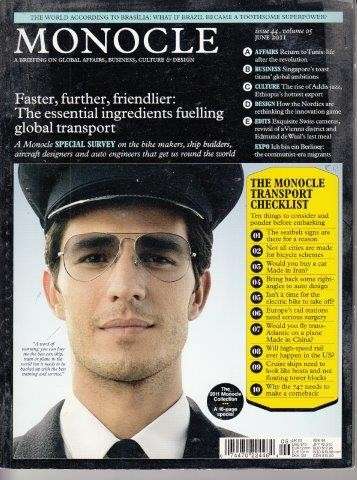 Monocle Issue 44 Volume 05 - June 2011 - Monocle