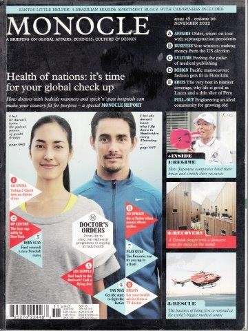 Monocle Issue 58 Volume 06 - November 2012 - Monocle