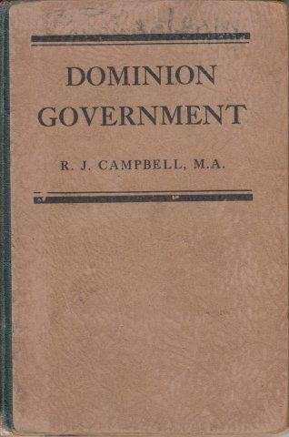 Dominion Government - campbell, R. J.