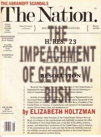 The Nation Volume 282, Number 4 January 30, 2006
