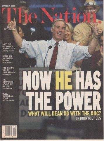 The Nation Volume 280, Number 9 March 7, 2005