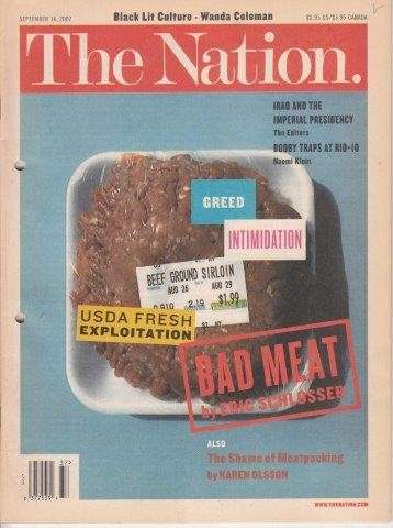 The Nation Volume 275, Number 8 September 16, 2002