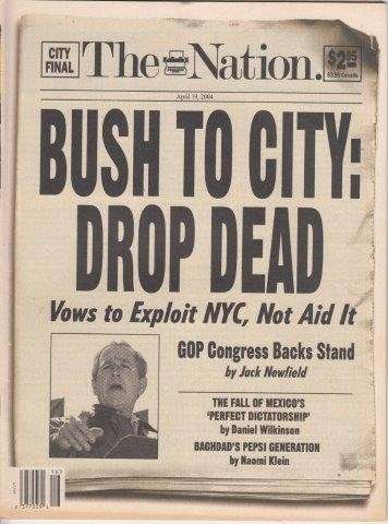 The Nation Volume 278, Number 15 April 19, 2004