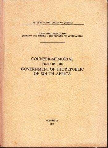 Counter-Memorial Filed by the Government of the Republic of South Africa Volume II