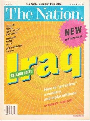 The Nation Volume 276 Number 24 June 23, 2003