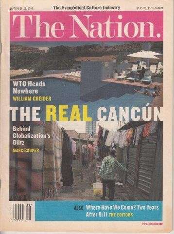 The Nation Volume 277 Number 8 September 22, 2003