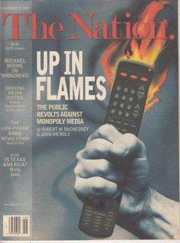The Nation Volume 277 Number 16 November 17, 2003