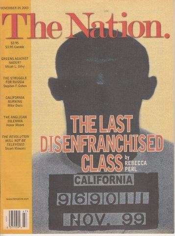 The Nation Volume 277 Number 17 November 24, 2003