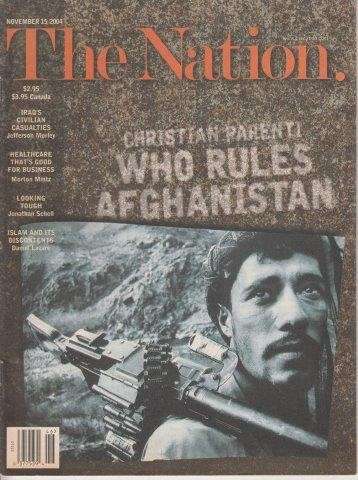 The Nation Volume 277 Number 16 November 15, 2004