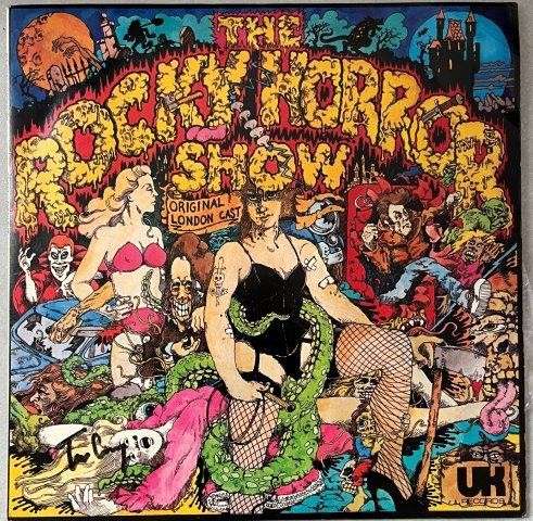 Rocky Horror Picture Show LP, Vinyl - Original London Cast Signed by Tom Curry