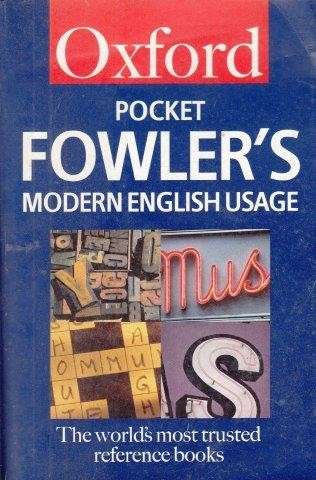 Pocket Fowler's Modern English Usage - Allen, Robert