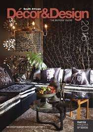 South African Decor & Design : The Buyers` Guide 2016 - SA Decor and Design