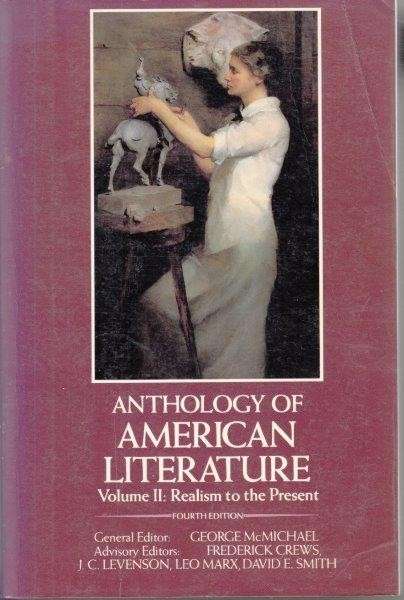 Anthology of American Literature Vol. II: From Realism to the Present