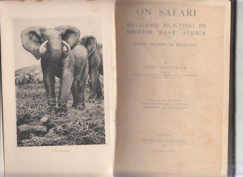 On Safari: Big-Game Hunting In British East Africa With Studies In Bird-Life (1908 First Edition)