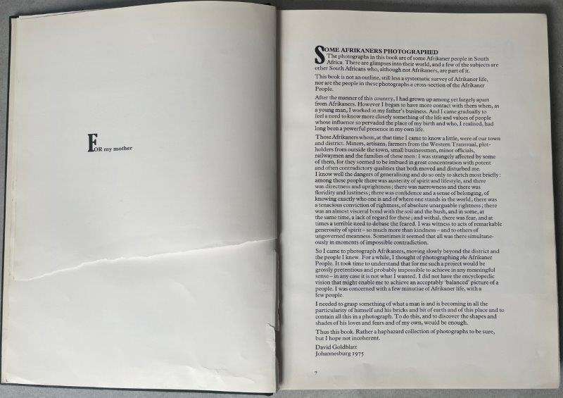 Some Afrikaners Photographed (Signed, limited Edition No. 101) - Goldblatt, David