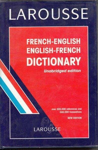 Larousse French-English English-French Dictionnaire - Larousse