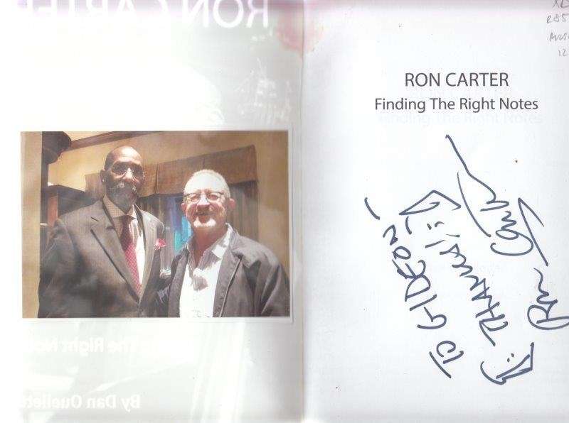 Ron Carter - Finding the Right Notes (Signed) - Ouellette, Dan