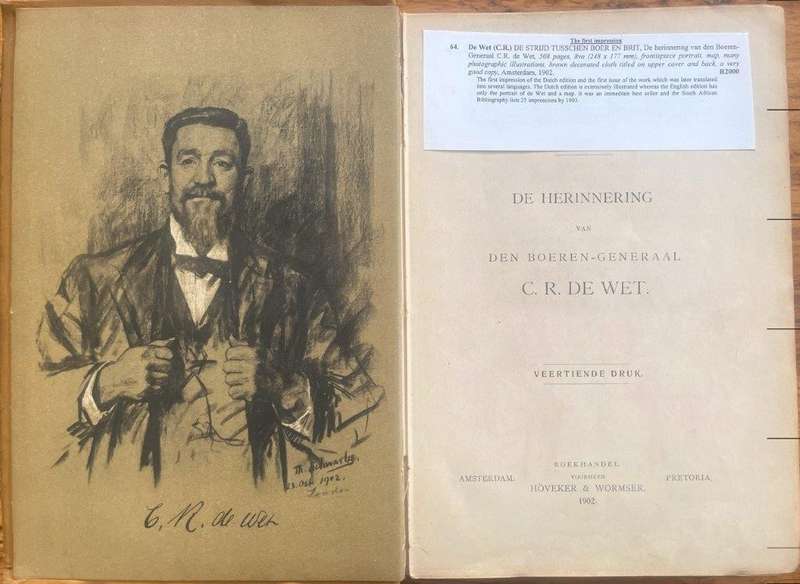 De Strijd Tusschen Boer en Brit. De Herinnering van den Boeren-General C. R. de Wet - de Wet, C. R.