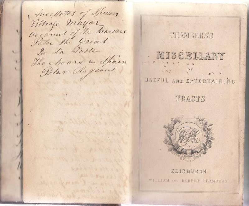 Chambers's Miscellany of Useful and Entertaining Tracts - Chambers, William & Chambers, Robert