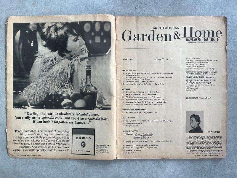 South African Garden & Home May November 1968 - South African Garden & Home