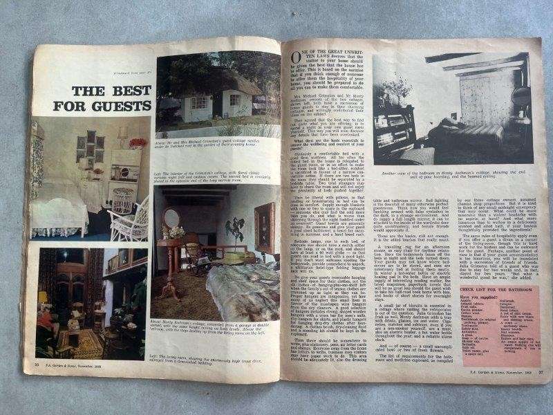South African Garden & Home May November 1968 - South African Garden & Home