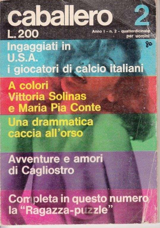 Caballero No 2 - Anno I, Quattordicinale Per Uomini - Collectif