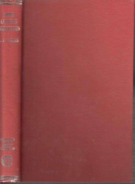 Some African Milestones (Rhodesiana Reprint Library Vol. 31 Gold Series) - Varian, H. F.