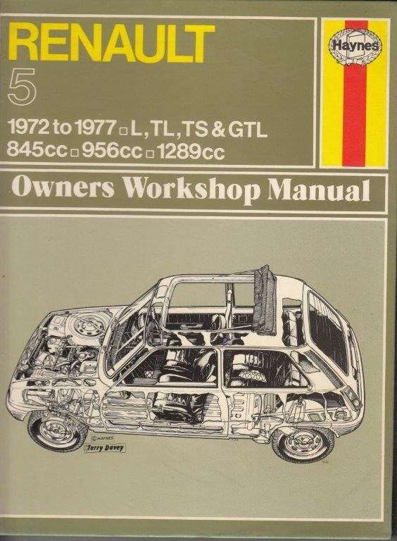 Renault 5 Owners Workshop Manual - Haynes, J. H. & Parker, Tim