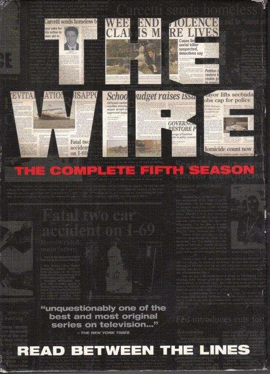 The Wire - Season 5 Complete (4 DVDs) - Simon, David