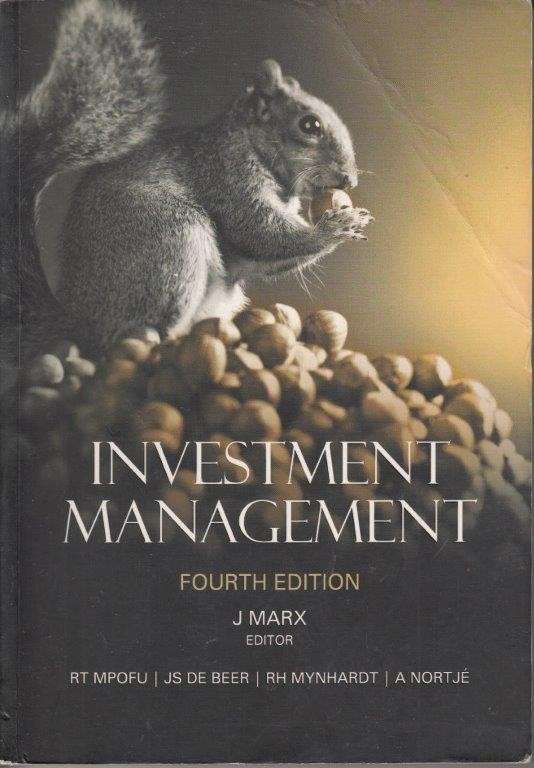 Investment Management (4th Edition) - Marx, Johan