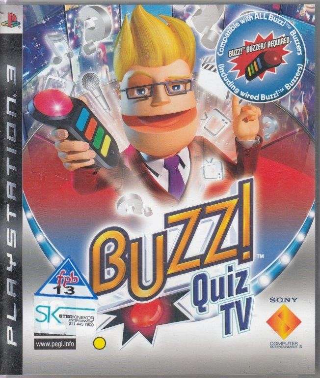 Buzz! Quiz TV (PS3 Game) (Blu-Ray) - PS3