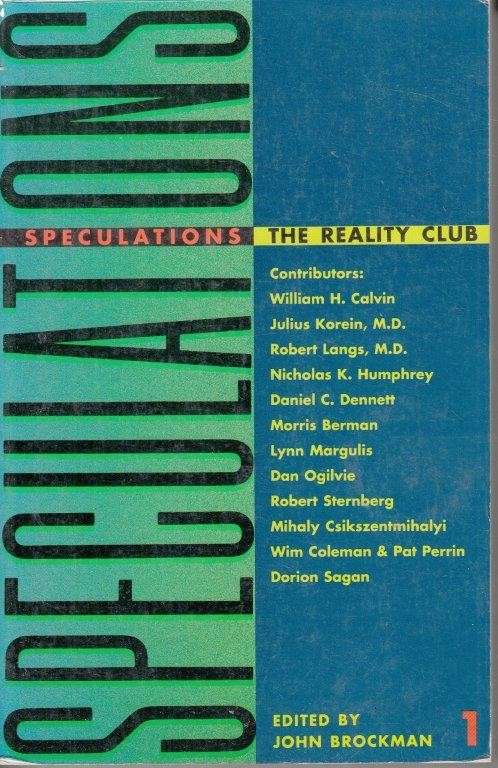 Speculations - The Reality Club - Brockman, John